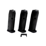 Shield Arms Magazine S15 Gen 3 Combo 15 Rounds For Glock 43X/48 & Steel Mag Release S15-COMBO-G3-3M-1C