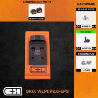 C&H Precision V4 Optic Mounting Plate Walther PDP 2.0 EPS/EPS Carry WLPDP2.0-EPS