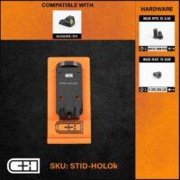 C&H Precision Staccato Duo Optic Mounting Plate to 407K / 507K Mount STID-HOLOK
