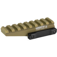 Unity Tactical FAST FDE Red Dot Riser Elevates Lower 1/3 Mount to 2.26" FST-ORF