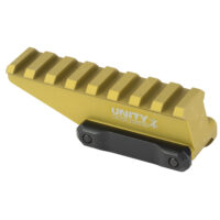 Unity Tactical FAST FDE Red Dot Riser elevates Cowitness to 2.26" FST-ORAF