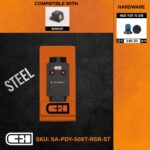 C&H Precision Optic Mounting Plate for Springfield Prodigy to Holosun 509T
