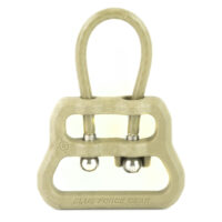 Blue Force Gear, ULoop, Fits Slings 1.25" and Larger, Tan Finish UWL-UL1-125-TN
