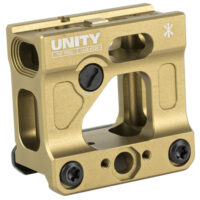 Unity Tactical, FAST Micro, Red Dot Mount, 2.26" T1/T2 Footprints FDE FST-MICF