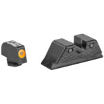 Trijicon HD XR Tritium Night Sight for Glock MOS Orange Front GL614-C-601092