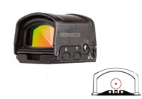 Sig Sauer Romeo2 Red Circle Dot Reticle 32 / 2 MOA DPP footprint SOR21000