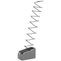 Taran Tactical G43 Magazine Base Pad Glock 43 +2 Titanium Grey GBP9-05