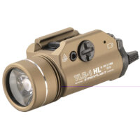 Streamlight TLR-1 HL High Lumen Rail Mounted FDE Light C4 LED, 1000 Lumens 69266