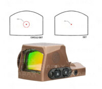 Sig Sauer ROMEO X Pro FDE SORX1002 Red Circle Dot Reflex Optic for DPP R1P