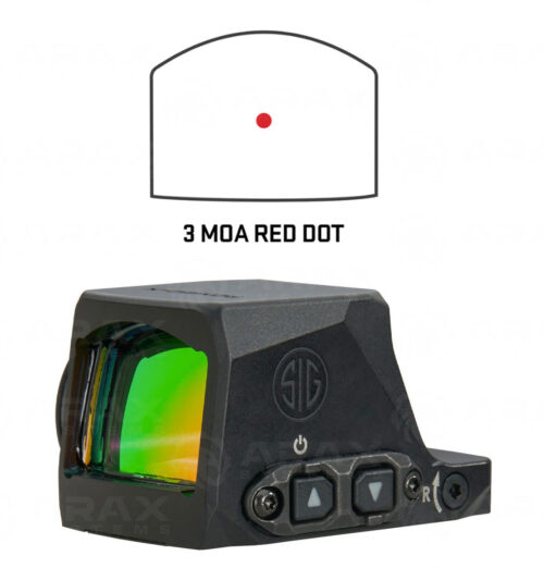 Sig RomeoX Enclosed Compact 3MOA SORX1430 Sig RomeoX Enclosed Compact 3MOA SORX1430