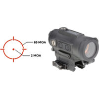 Holosun HE530C-RD Elite Titanium 530C Red Dot Reflex Optic 30mm MRS Solar Sight