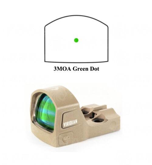Viridian RFX15 FDE 3MOA Green RMSc 981-0143 Viridian RFX15 FDE 3MOA Green RMSc 981-0143