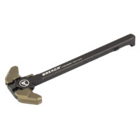Aero Precision BREACH AR-15 Charging Handle Ambi Small Lever Gas Deflection Shelf Brown