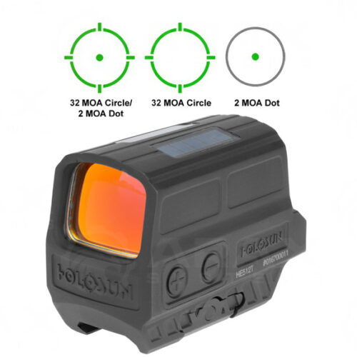 Holosun HE-512T-GR Titanium Enclosed Green MRS Holosun HE-512T-GR Titanium Enclosed Green MRS