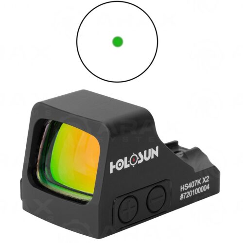 Holosun HE-407K-GR-X2 407K Green 6moa