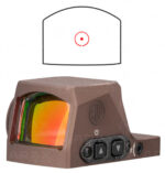 Sig RomeoX FDE Enclosed Pro Circle Red Dot SORX1302