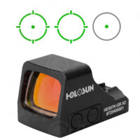 Holosun 507K Green HE-507K-GR-X2 Shake Awake Reflex Multi Reticle Reflex Optic
