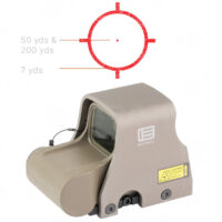 EOTECH FDE HWS XPS3 Holographic Red 1/ 68 MOA Circle Dot Optic Sight Tan XPS3-0TAN