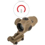 Primary Arms SLx Micro Prism Sight 3x23MM Red PA-SLX-3XMP-RAPTOR-5YP-FDE